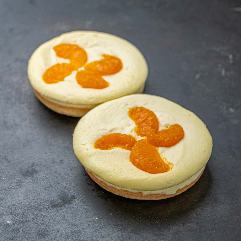 Bio-Mandarinen-Cheesecake
